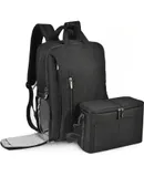 Cwatcun L5 Waterproof DSLR Camera Backpack Shockproof Photography Backpack Travelling Shoulder Bag DSLR Camera Lens Tripod Laptop Accessory Large Capacity Backpack