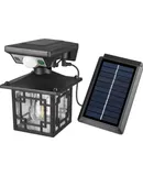 Solar Fence Lights, Outdoor Waterproof LED Wall Deck Landscape Lighting