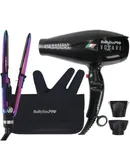 BaByliss Pro Volare Nano Titanium Professional Quality Italian Performance Hair Dryer 2000-Watt Blow Dryer (Black) #BVOL1 + BaByliss Pro Nano Titanium Prima2000 3/4