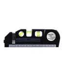 Laser Leveling Measure 3 Lines Flexible Accurate Tape Ergonomically Design Precise Bubble Laser Line Level