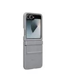 Samsung Galaxy Official Faux Leather Kindsuit Case for Galaxy Z Flip6, Grey