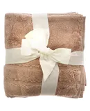 Bamboo Washcloths Set - Blush by Cariloha for Unisex - 3 Pc Towel