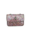 Women's Kurt Geiger color sequin mini bag eagle head bag diamond grid embroidery thread mouth red envelope single shoulder crossbody chain bag