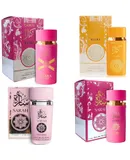 Top Sales 4 Piece Women Perfume Set Choco Musk/Valentine Milano/La Vida Bella/La Vida Bella Crystal Eau de Parfum, Women's Fragrance Sets with Luxury Gift Box for Daily Use - Scent: choco/La Vida Bella Crystal/la vida/milano