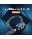 S10 mini bluetooth headset wireless sports high battery life factory direct sales support generation power generation butler bluetooth headset Black bag