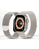 For iwatch Milanese strap Apple strap Smart watch strap Metal magnetic round tail change