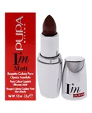 I Am Matte Pure Colour Lipstick - 016 Mochaccino by Pupa Milano for Women - 0.123 oz Lipstick