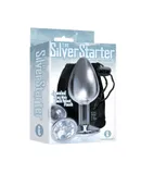 The 9's Silver Starter Steel Plug Diamon