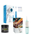 Complete Dental Care Power Pack - Electric Toothbrush, Water Flosser & Whitening Powder