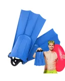 Swimming f for adults, adjustable straps rubber f for training
