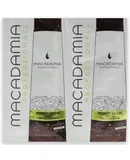 Macadamia Oil Professional Weightless Moisture Set For Unisex 2 x 0.34 oz Shampoo and Conditioner