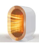 Electric Space Heater,Portable Energy Efficient Space Heaters for Indoor Use,Two-Speed Portable Heater Fan for Office with Adjustable,Overheating Protection,Dumping shutdown (White)