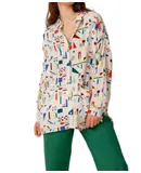 Skfk Jule Button Down Shirt In Geo