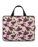 Oilpainting Flower Laptop Bag Women Man 10 12 13 15 17 Inch Office Notebook Travel Computer Handbag Waterproof Bag Notebook Cover