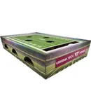 NCAA Virginia Tech Hokies Scratcher Box, Game Day Cat Toy, NCAA Football Field Designed Lounge, Stimulating Cat Game