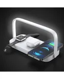Wireless charger for night light, 4 in 1 for Apple 14 Universal Table Lamp Ornament Holder Magnetic Charging Stand