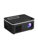 H90 Projector，Mini Projector Home LED Video Portable Projector 1080P HD Supported Outdoor Movie Projector Home Theater Family Movie Projector Mini Projector(US Plug)