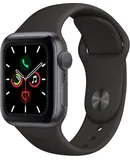 Apple Watch Series 4 (GPS, 44MM) - Space Gray Aluminum Case with Black Sport Band - Good Refurbished