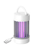 LED Bug Zapper Portable Electric Mosquito Insect Killer Fly Zapper Camping Night Light with 2 Modes for Home Outdoor Camping Patio Garden Backyard