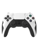 Controller for PS-4 Controller, Controller fits Playstation 4 Controller with Turbo/Back Paddle/Upgraded Joystick, Modded Wireless Controler Ps-4 Gamepad Supports PC/Steam/iOS/MAC, White