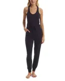 Commando Luxury Rib Racerback Jumpsuit In Black