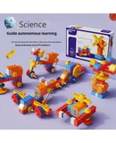 Children's Building Blocks, Large Electric Mechanical Gear Programming Puzzle Toy.