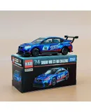 Domeca black box alloy car simulation Lambo Diablo model collection gift car model ornaments Suitable for children's gifts or hobbyist collection-Black Box #24 - Subaru WRX