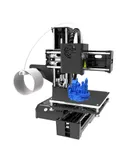 EasyThreed 3D Printer Mini Desktop Printing Machine for Kids 100x100x100mm Print Size Removable Platform One-Key Printing with TF Card PLA Sample Filament for Beginners Household Education
