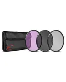 72mm Professional Digital Filter Kit for Tamron 18-400mm F/3.5-6.3 Di II VC HLD, SP35mm F/1.4 Di USD