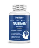NuBest NuBrain, Support Brain Health, Focus & Memory, 60 Vegan Capsules
