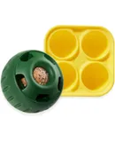 Pupsicle and Treat Tray Long-Lasting Interactive Dog Toys for Boredom and Silicone Treat Mold for Dog Treats Reusable, Dishwasher Safe Dog Toys For XL Dogs 75 lbs and Up