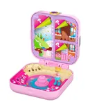 Polly Pocket Hidden Hideouts Polly Candy Adventure Compact, Micro Doll and Accessories