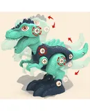 Dinosaur toy little boy children twist egg puzzle DIY assembling toy