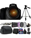 Nikon COOLPIX P950 Digital Camera + Filter Kit + 32GB Memory Card + Wallet + Reader + Case + Tall Tripod + 3pc Cleaning Kit