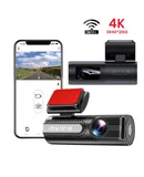 Lipstick car recorder 4K UHD wifi mobile phone Internet GPS before and after dual recording car camera
V21- Dual Recording +WiFi- GPS