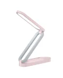 LED Desk Lamp for Office Home & Battery Operated Lamp Rechargeable Lamp Foldable & Portable Light, LED Desk Light Strip, 3 Brightness Dimmable Small Desk Lamp Wireless Reading Lamp