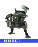 RIHIO free assembly toys infinite far-reaching mecha MM001 assault series + logistics mecha set model-army green
