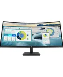 HP 34" 100 Hz VA UWQHD Monitor 5 ms (GTG) 3440 x 1440 (2K) HDMI, DisplayPort, USB-C Built-in Speakers Curved P34hc G4 21Y56AA#ABA