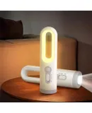 Multifunctional lighting night light sensing bedroom home charging portable bedside lamp Student dormitory intelligent eye protection