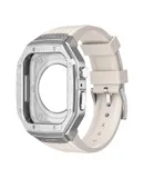 Watch band，for Apple Watch 7/8/9/SE transparent case, strap Apple Strap