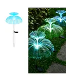Solar Lawn Light Intelligent Garden Light Ground Lawn Lamp Swaying Light Waterproof Solar Night Floor Lamp Outdoor Park Courtyard Grassland Decoration Pathway Lighting