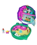 Polly Pocket Pocket World Lil' Ladybug Garden Compact  2 Micro Dolls  Accessories