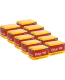 10x Kodak Professional Ektar 100 Color Negative Film (35mm Roll Film, 36 Exposures)