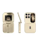 Mini Flip Phone with Sleek Design – Compact and Functional Foldable Phone