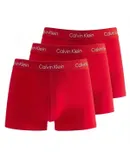 Calvin Klein Men’s Cotton Classics 3-Pack Boxer Brief Red/Red/Red