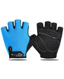 WEST BIKING Half Fingers Glove Sports Running Cycling Biking Glove Shock Absorbent Breathable Glove Cycling Glove Road Bicycle Glove