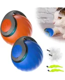 Cat Exercise Wheel, 43.3 inch Cat Wheel for Indoor Cats with Carpeted Runway, XL Cat Treadmill with Removable Carpet and Cat Teaser, for Running Walking Training (Black)
