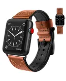 Watch band for apple watch1/2/3/4/5, apple watch iwatch iwatch head layer cowhide, apple leather strap