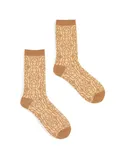 Knitted Monogram Socks
