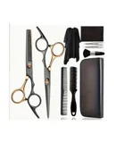 Fcysy Professional Barber Shears Set with Hair Scissors Thinning Shears-10 piece set-